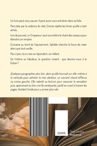 Trois contes – Maëlig Duval – 4e de couverture
