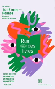 Affiche Rue des livres