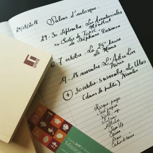 agenda papier 2018