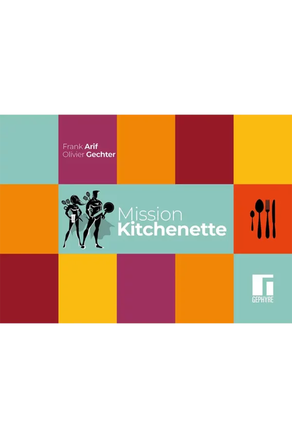 Mission kitchenette - Olivier Gechter - Frank Arif - couverture