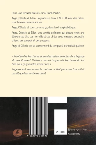 Rêver peut-être – Maëlig Duval – 4e