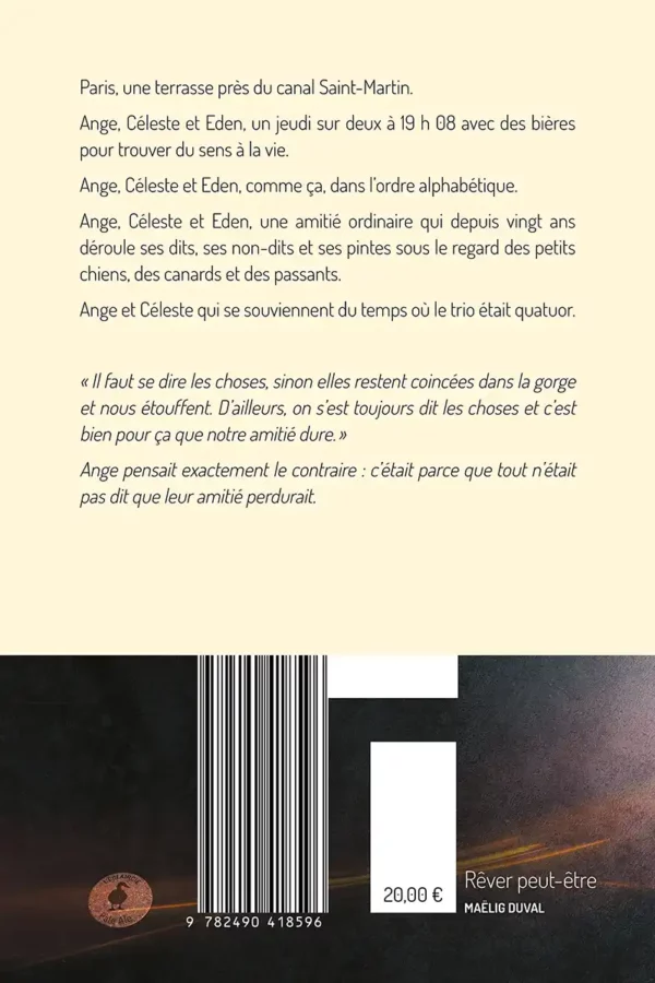 Rêver peut-être - Maëlig Duval - 4e